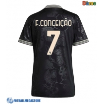 Fotballdrakt Dame Juventus Francisco Conceicao #7 Tredjedrakt 2025-26 Kortermet